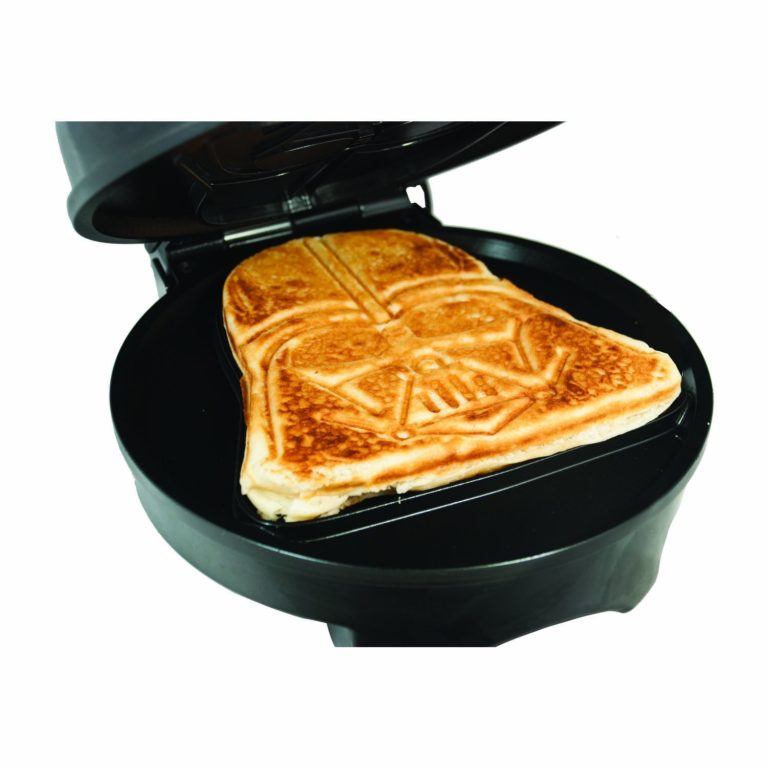 DarthVader Waffle Closeup